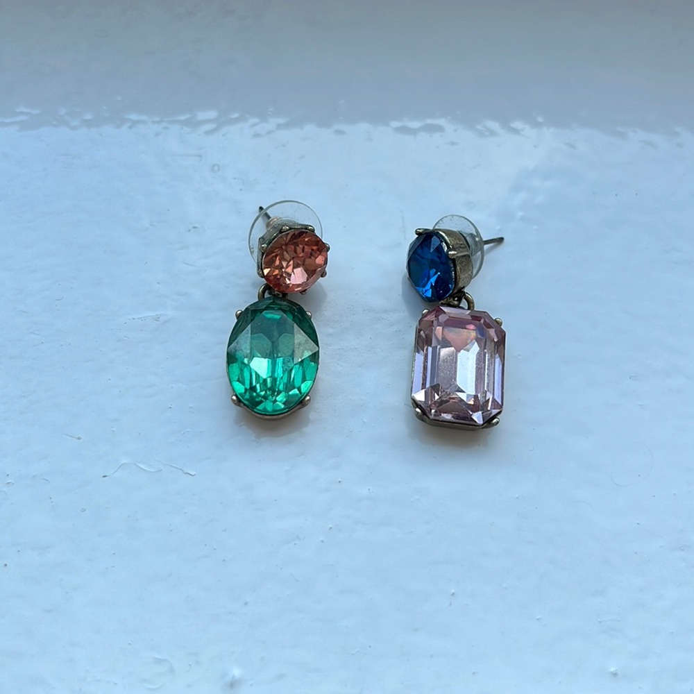 JCrew Mix and Match Drop Earrings